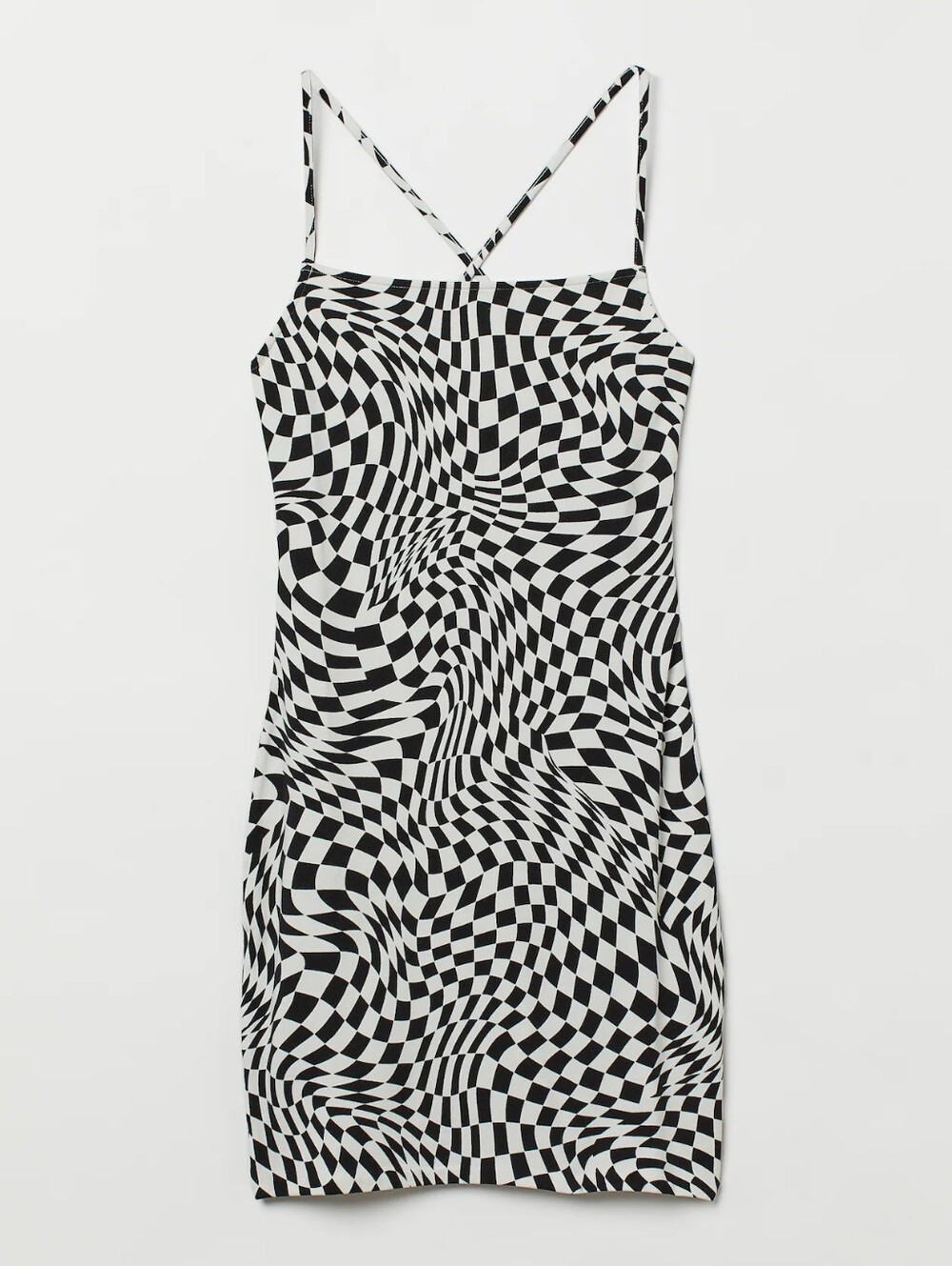 Checkerboard Dress - Picture 3 of 4